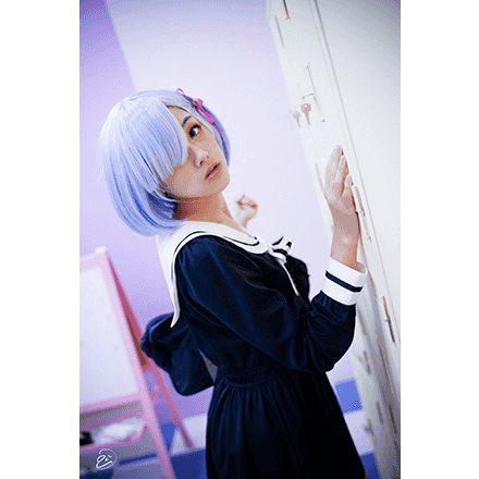 UU TW Cosplay Re:Zero -Starting Life in Another World Rem sailor suit(10P) - Otaku beautiful Girl Photo Gallery Store